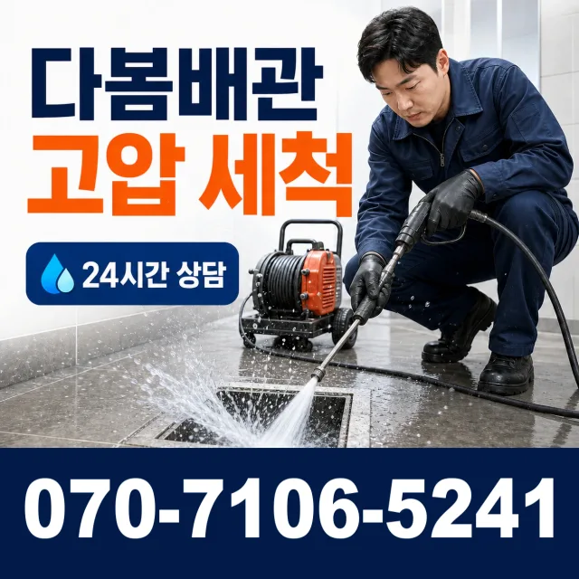 강원 원주시 부론면 검단이길 배수구뚫기 상담 이미지 4